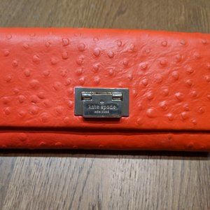 Kate Spade Ostrich Wallet